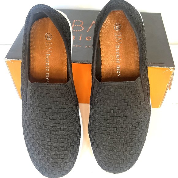 Bernie Mev Verona Black Women's Slip-On Sneaker - Picture 4 of 4